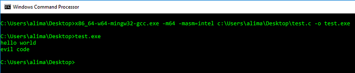 compilation + execution